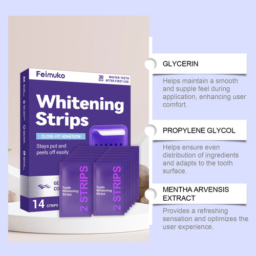 BrightSmile Daily Purple Whitening Strips